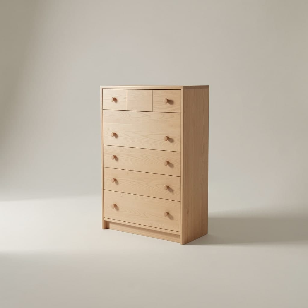 Fjord Oak Chest of Drawers - View 1